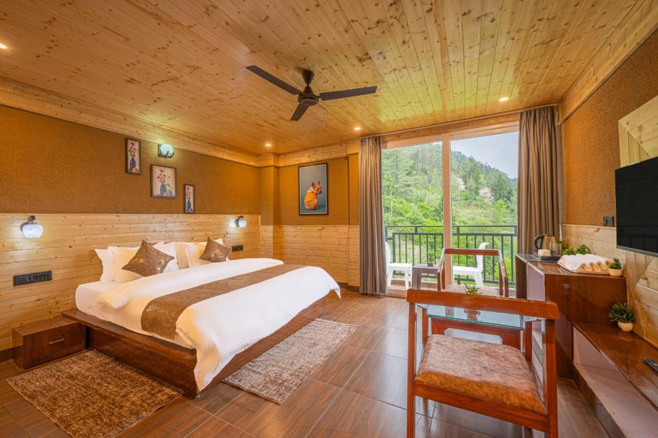 The Tranquility Retreat I Vacations I Conference I Mice I Family Events I Open Air Terrace I Sky Bonfire I Kufri By Exotic Stays Bagian luar foto
