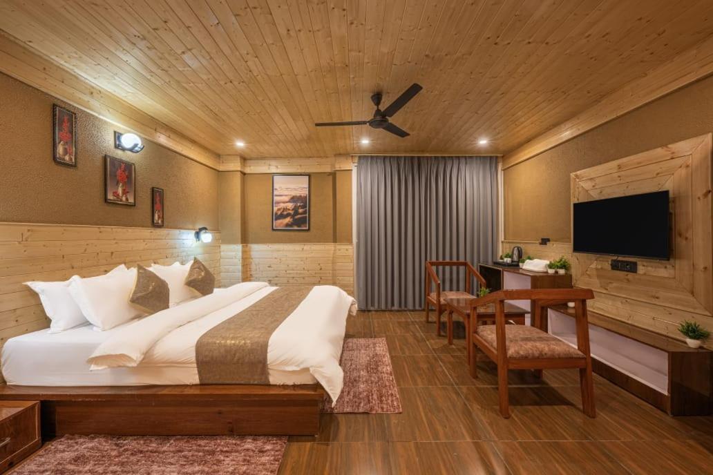 The Tranquility Retreat I Vacations I Conference I Mice I Family Events I Open Air Terrace I Sky Bonfire I Kufri By Exotic Stays Bagian luar foto