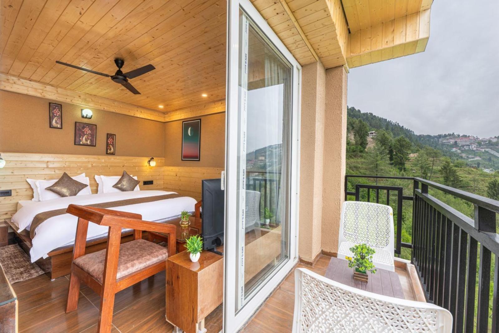 The Tranquility Retreat I Vacations I Conference I Mice I Family Events I Open Air Terrace I Sky Bonfire I Kufri By Exotic Stays Bagian luar foto