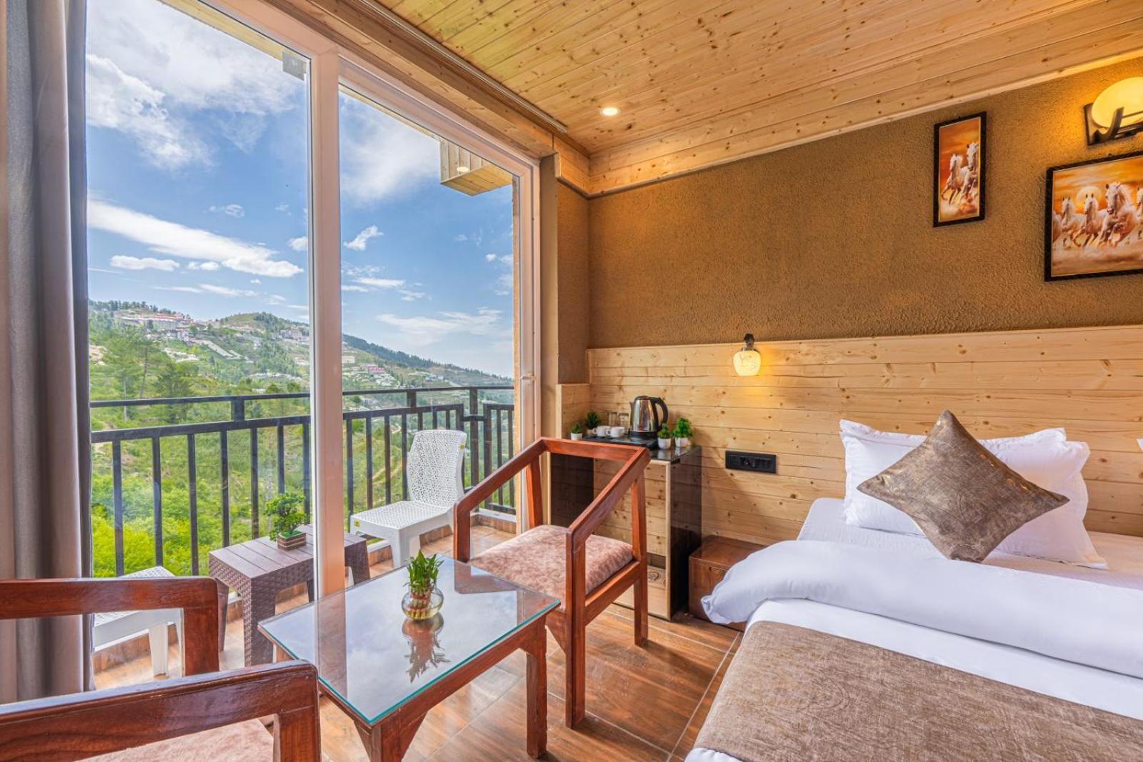 The Tranquility Retreat I Vacations I Conference I Mice I Family Events I Open Air Terrace I Sky Bonfire I Kufri By Exotic Stays Bagian luar foto